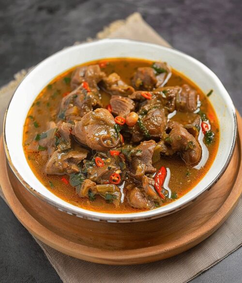 Goat Meat Pepper Soup