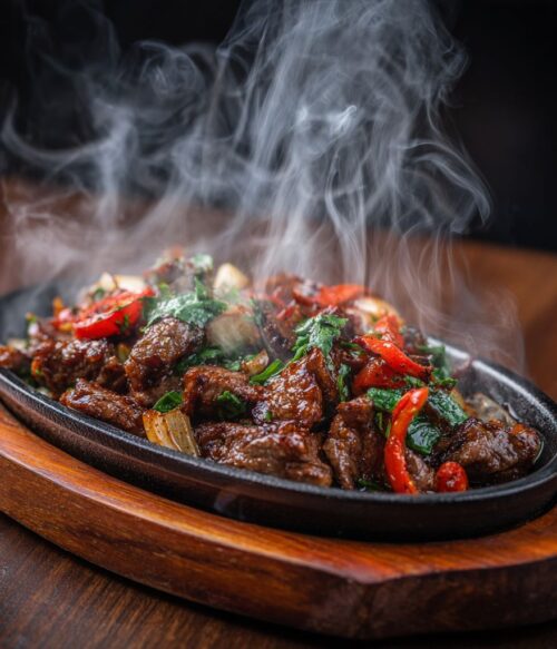 Asun (Peppered Chargrilled Goat Meat)